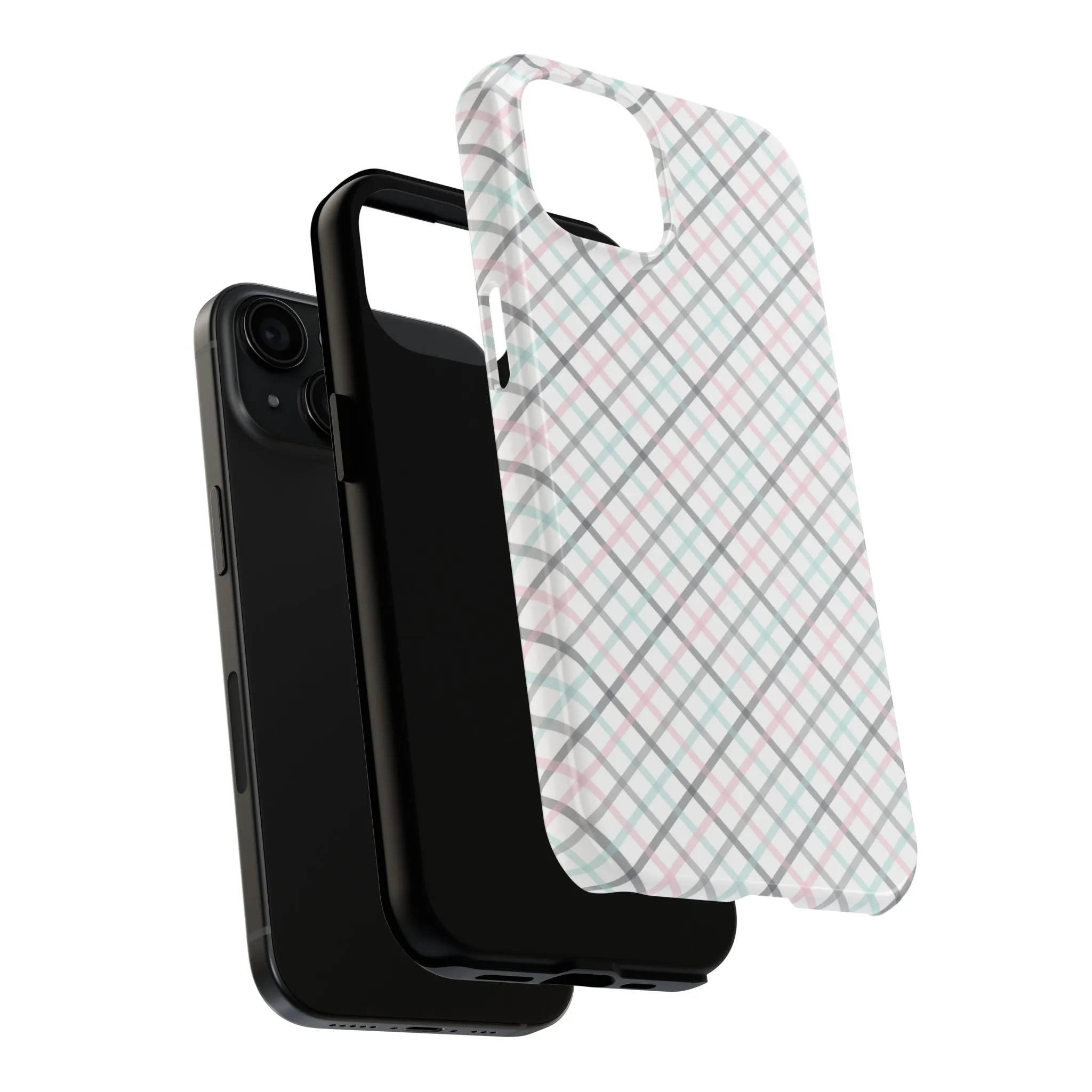 Multicolor Striped Pattern design Tough Phone Case compatible with a large variety of iphone models