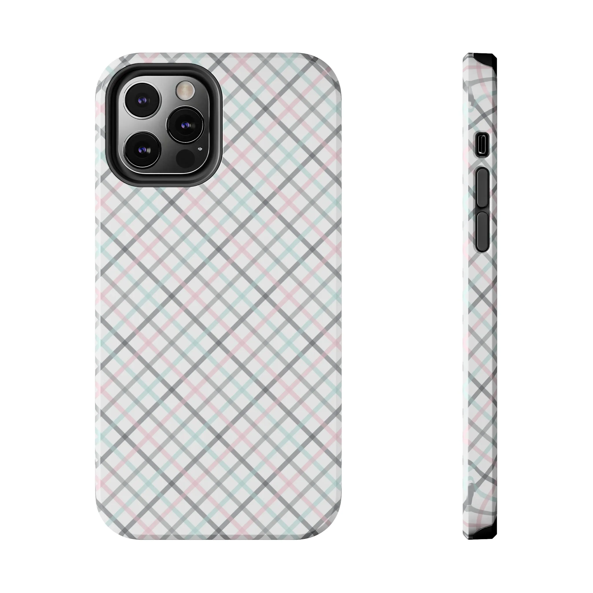 Multicolor Striped Pattern design Tough Phone Case compatible with a large variety of iphone models