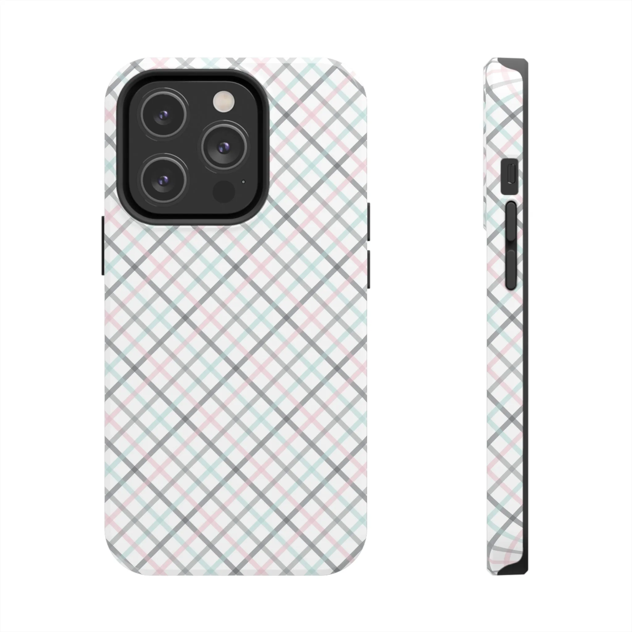 Multicolor Striped Pattern design Tough Phone Case compatible with a large variety of iphone models