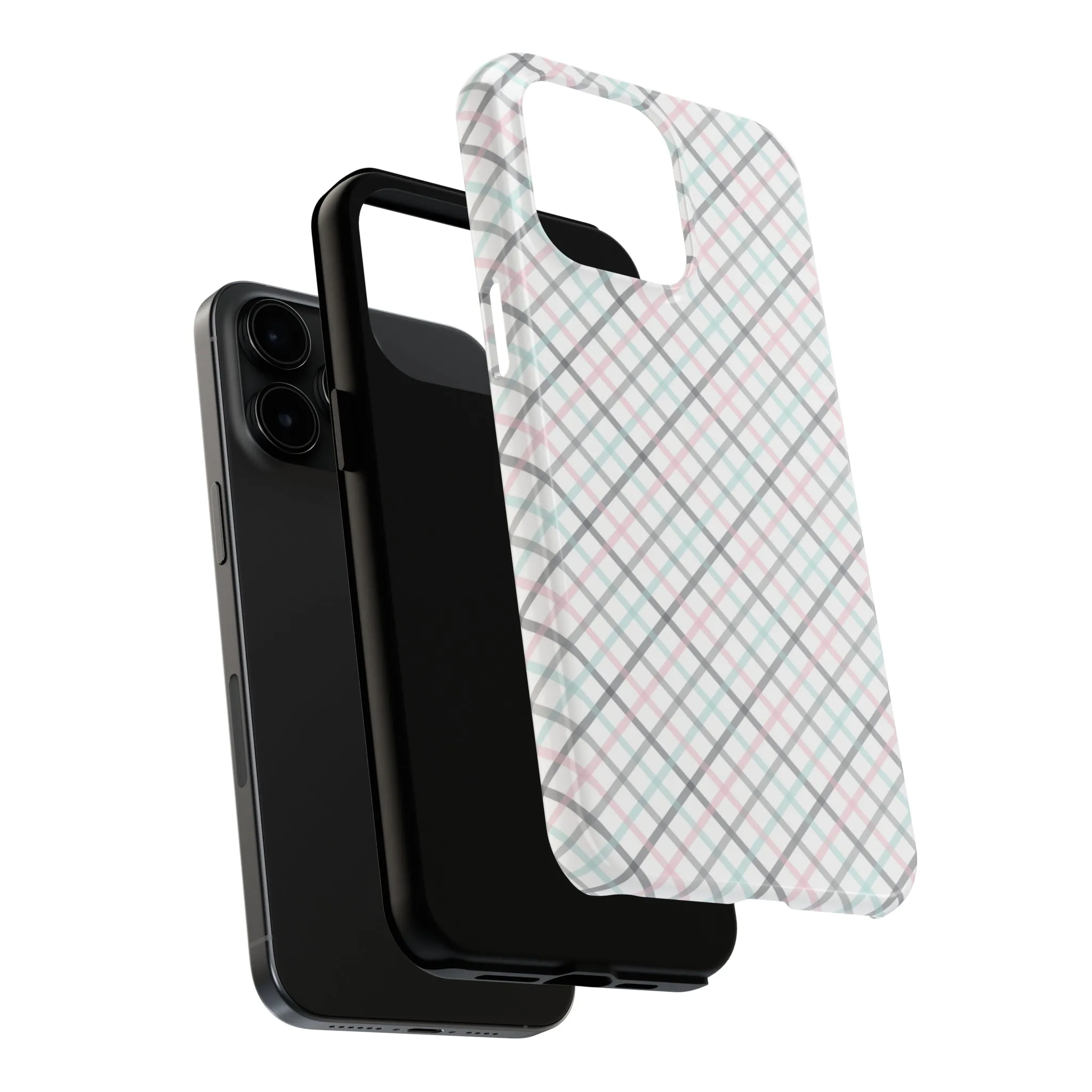 Multicolor Striped Pattern design Tough Phone Case compatible with a large variety of iphone models