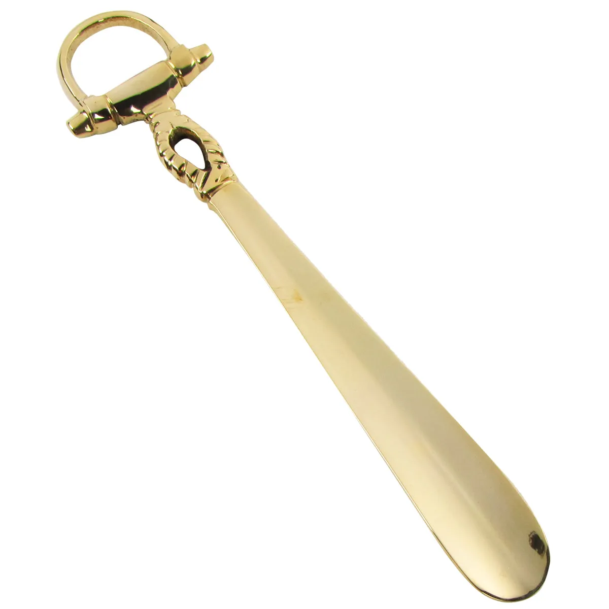 New Brass Rope Knot Shackle Nautical Shoe Horn