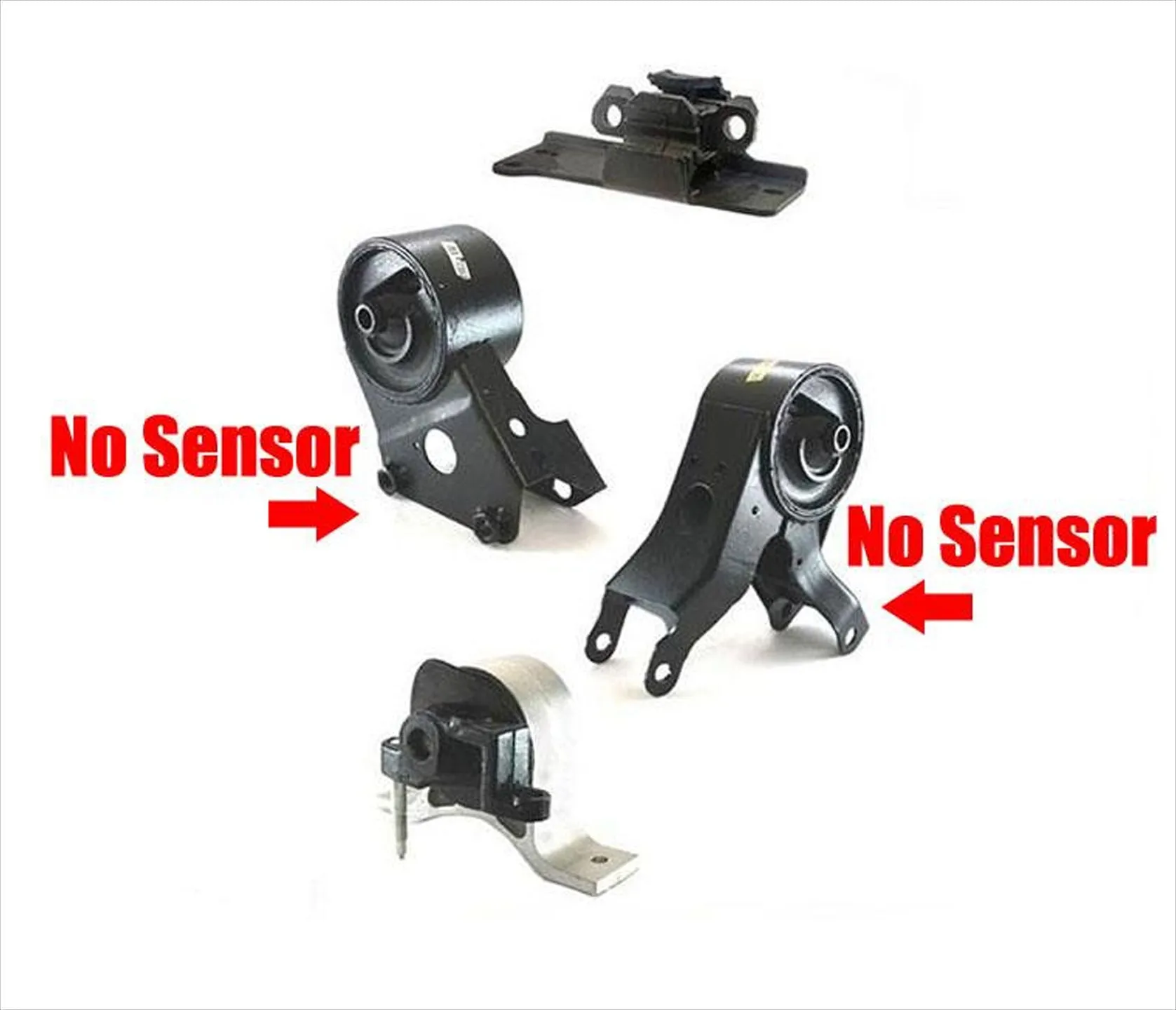 Non Electronic Engine Trans Mounts for Nissan Murano 3.5L All Wheel Drive 03-07