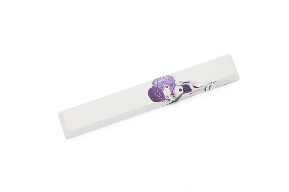 Novelty allover dye subbed Keycaps spacebar pbt EVA Ayanami Rei あやなみ レイ OEM