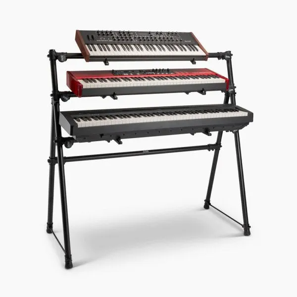 On Stage Stands KS7903 3-Tier A-Frame Keyboard Stand