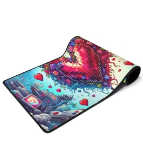 Our Love-Inspired Gaming Desk Mat:  Enhance Your Gaming Setup