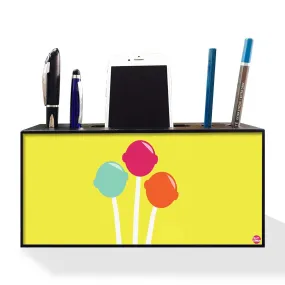 Pen Mobile Stand Holder Desk Organizer - Lollipops