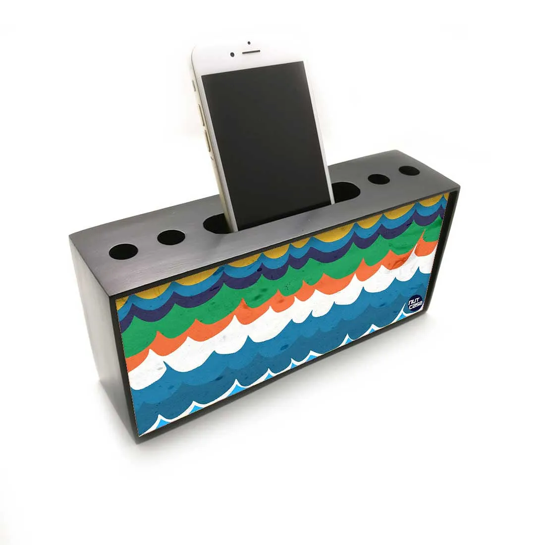 Pen Mobile Stand Holder Desk Organizer - Waves