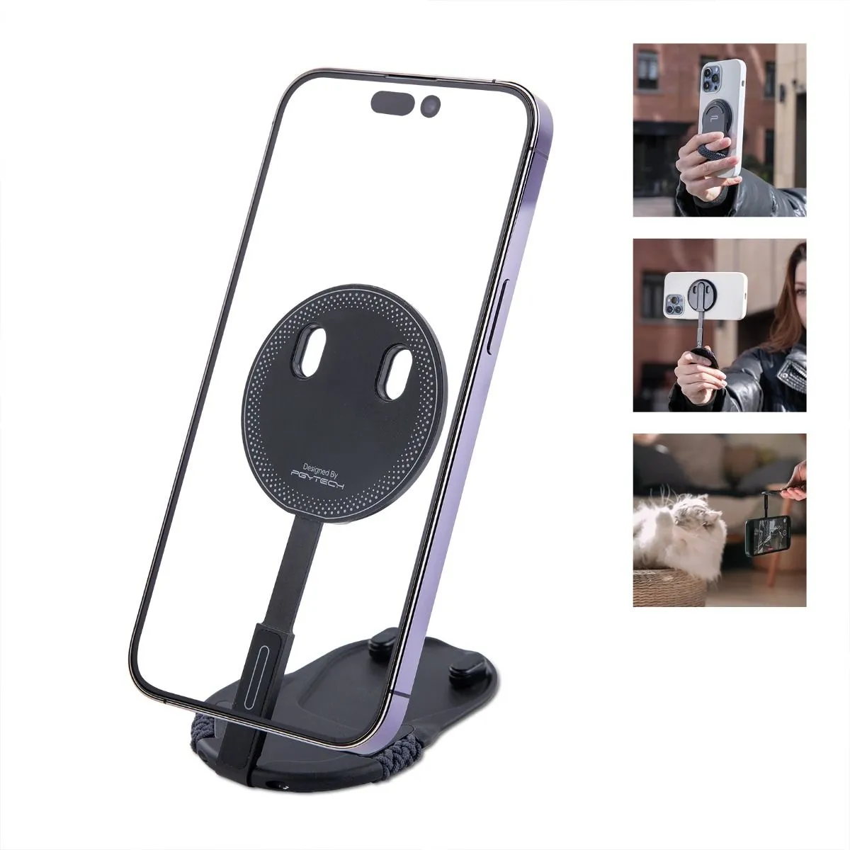 PGYTECH MagFlex Phone Photography Stand (Misty Gray)