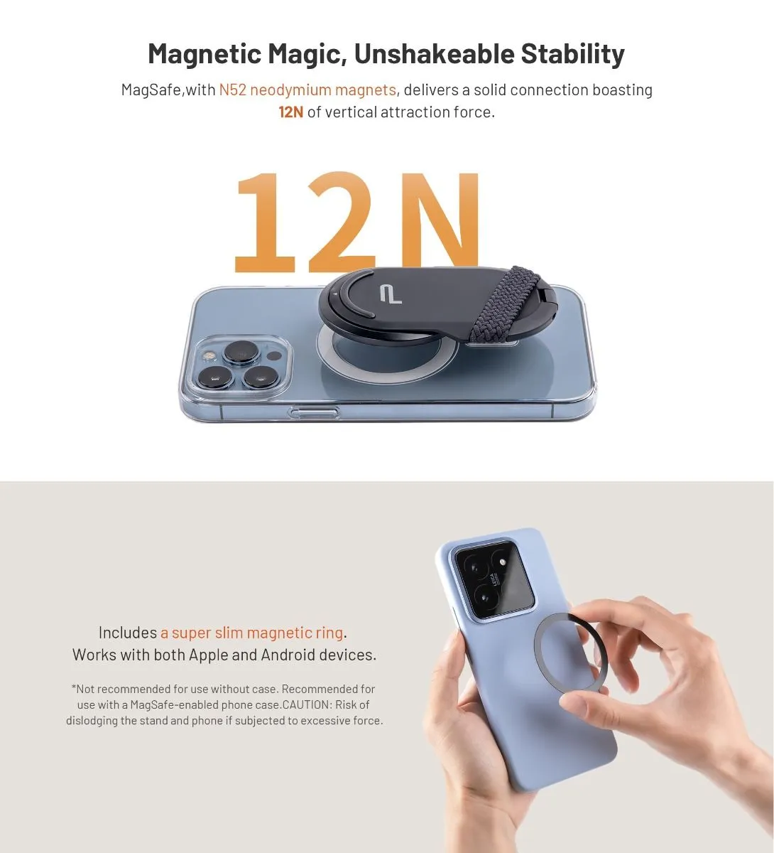 PGYTECH MagFlex Phone Photography Stand (Misty Gray)