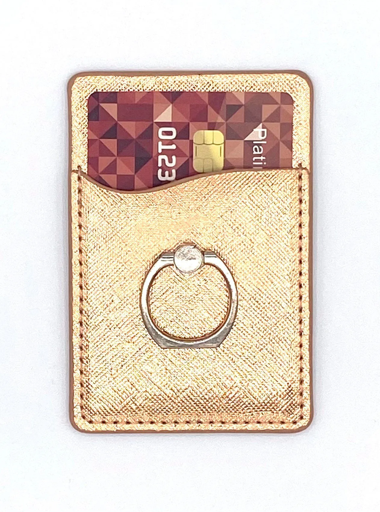 Phone Card Holder with Ring