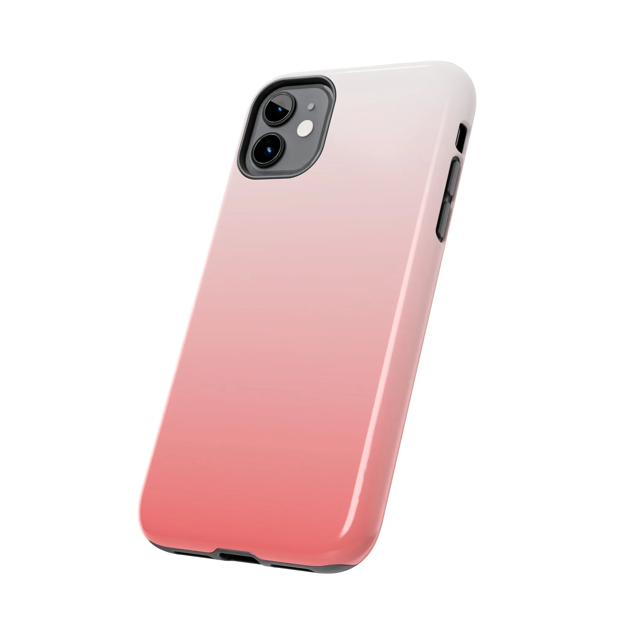 Pink Ombre Design Tough Phone Case compatible with a large variety of phone models, Gift, Phone Case