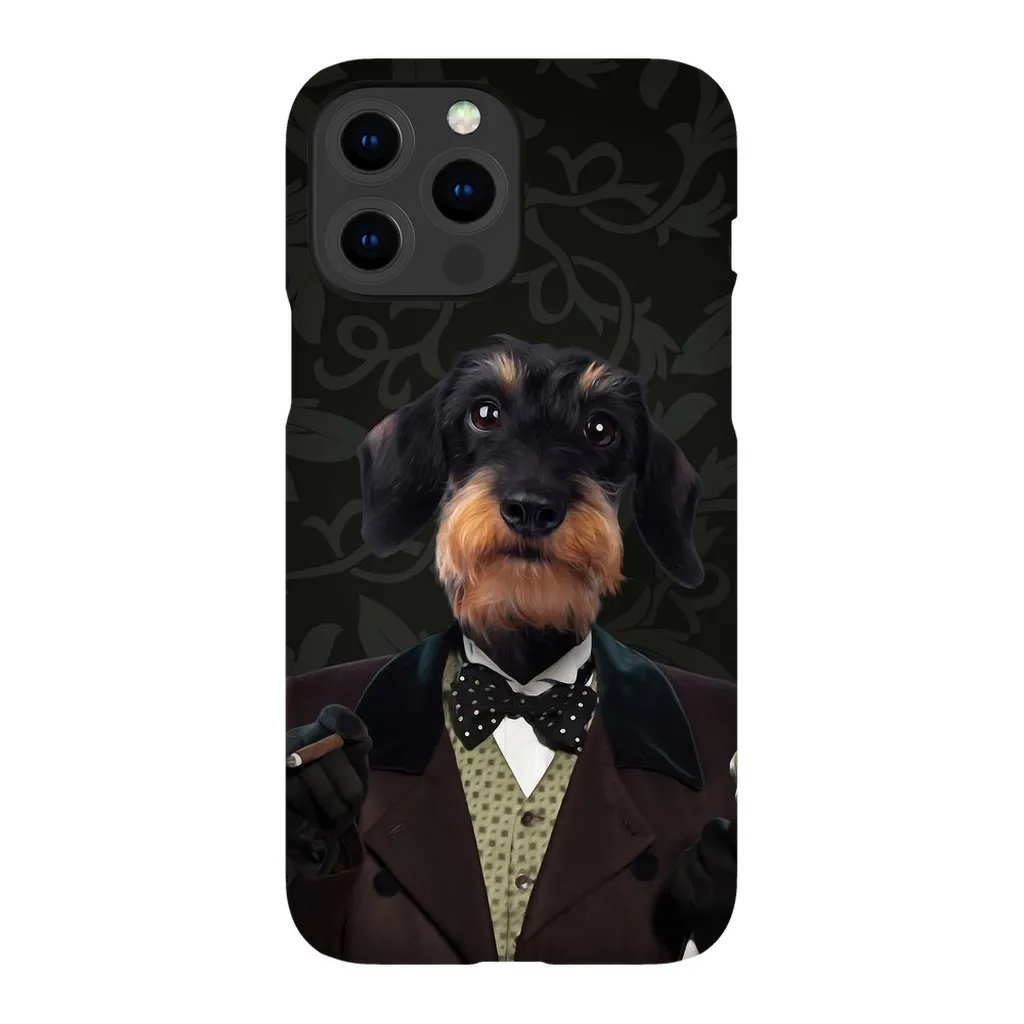 POLKA FACE CUSTOM PET PORTRAIT PHONE CASE