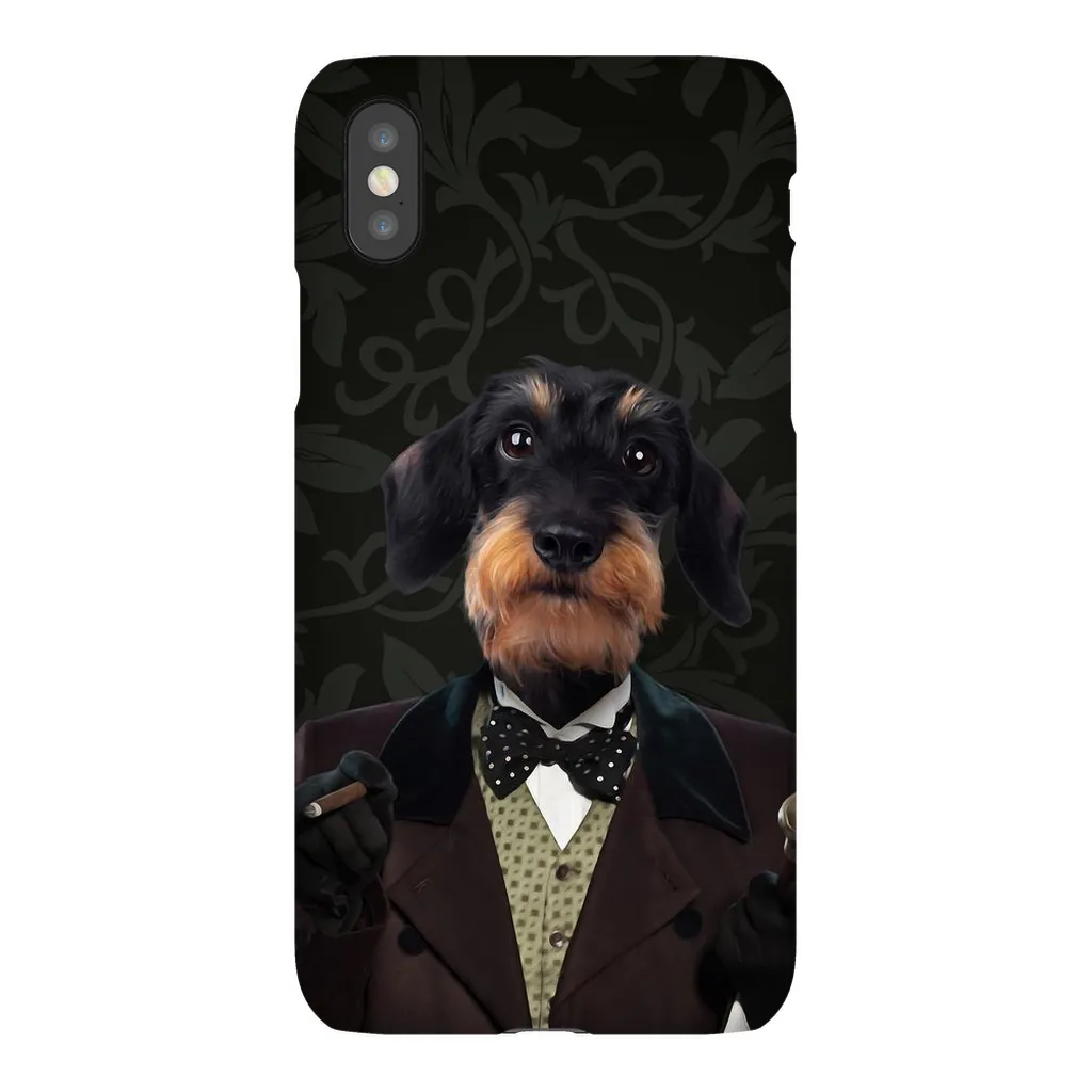 POLKA FACE CUSTOM PET PORTRAIT PHONE CASE