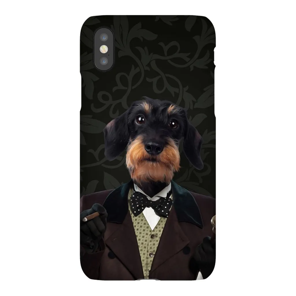 POLKA FACE CUSTOM PET PORTRAIT PHONE CASE