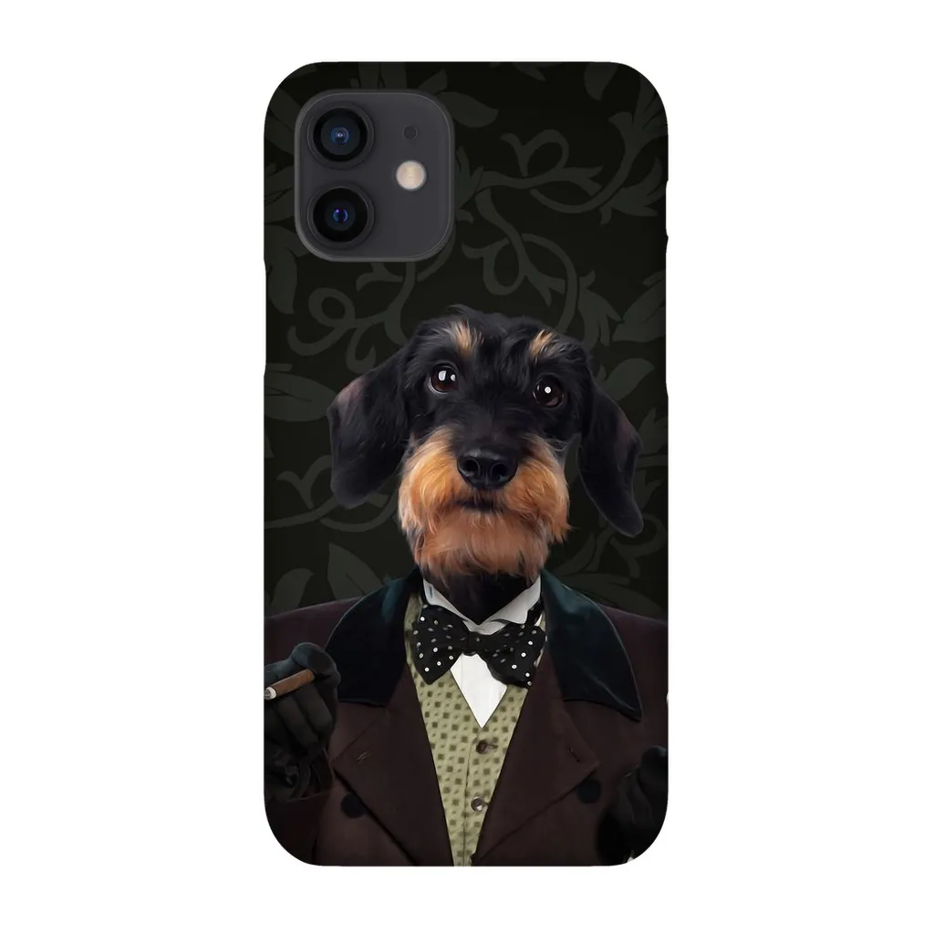 POLKA FACE CUSTOM PET PORTRAIT PHONE CASE