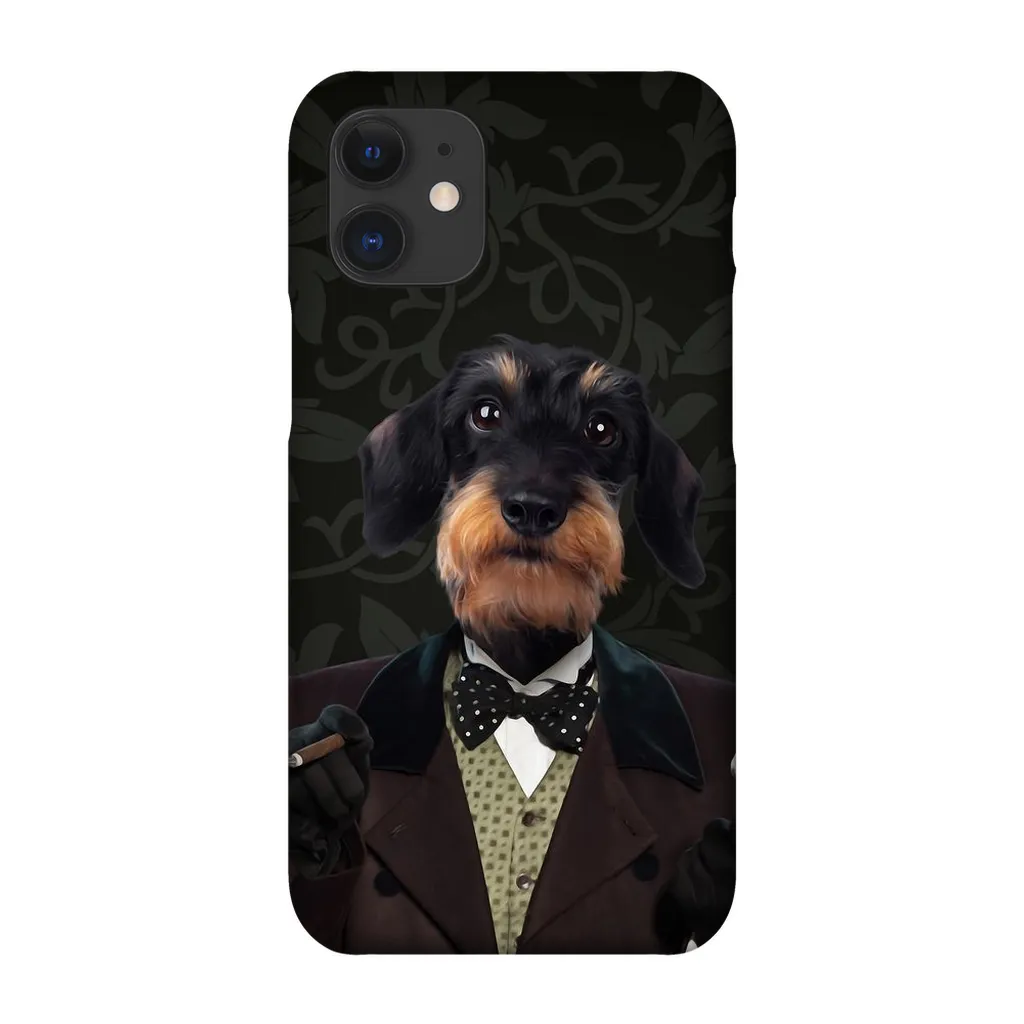 POLKA FACE CUSTOM PET PORTRAIT PHONE CASE