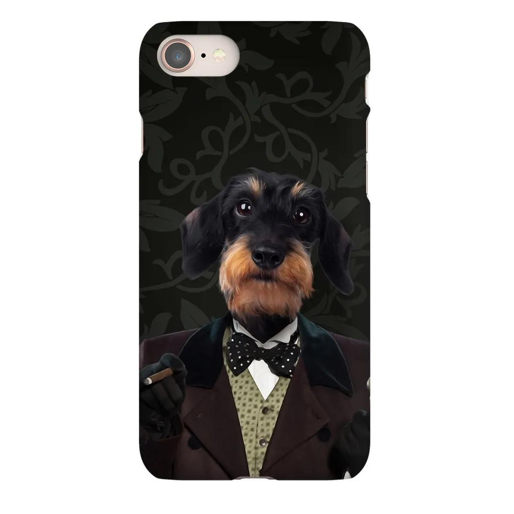 POLKA FACE CUSTOM PET PORTRAIT PHONE CASE