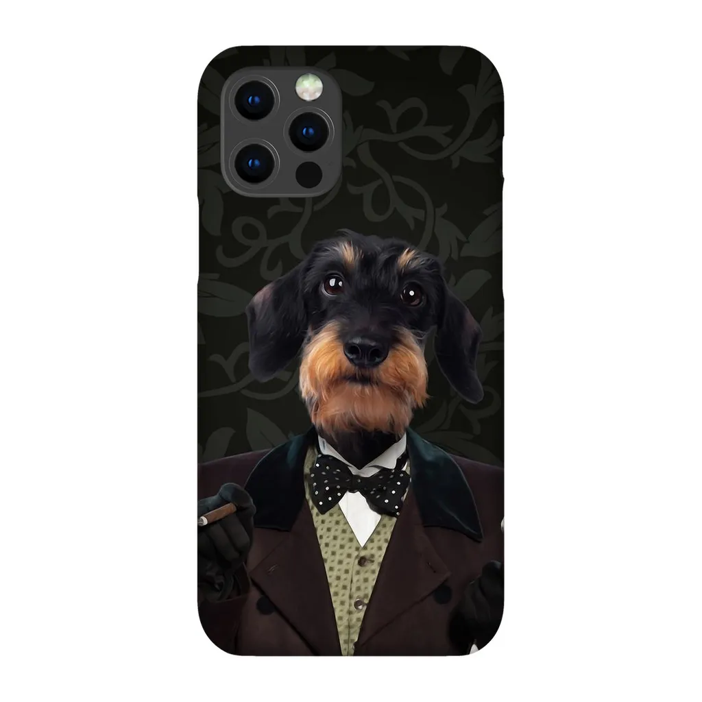 POLKA FACE CUSTOM PET PORTRAIT PHONE CASE