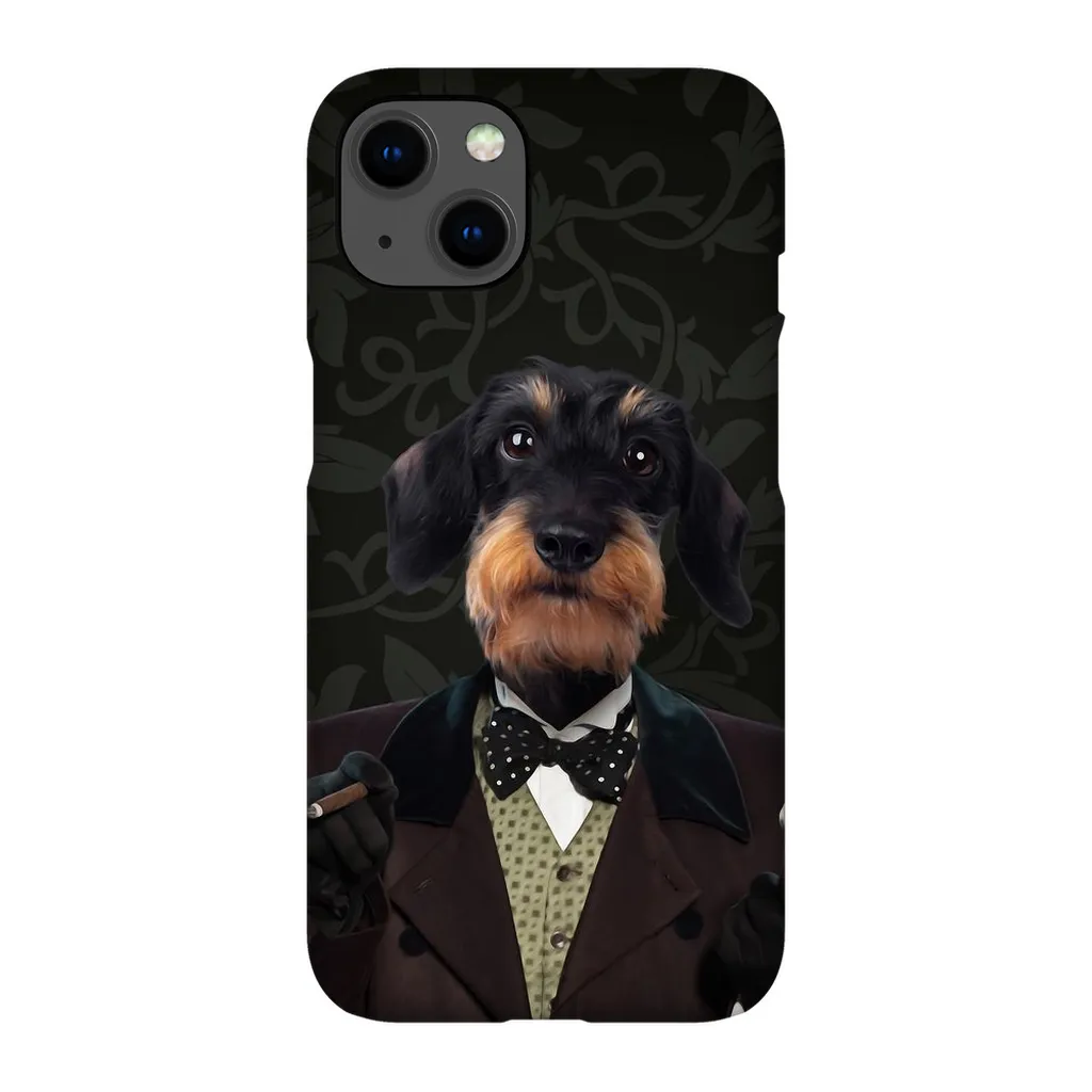 POLKA FACE CUSTOM PET PORTRAIT PHONE CASE