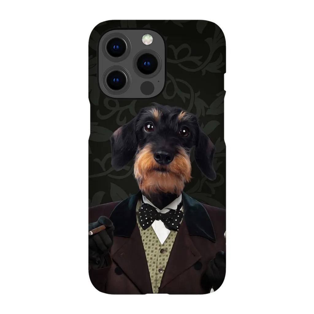 POLKA FACE CUSTOM PET PORTRAIT PHONE CASE