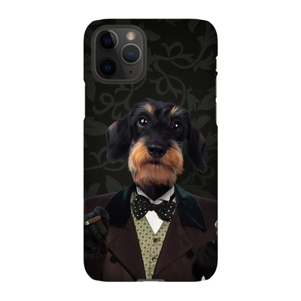 POLKA FACE CUSTOM PET PORTRAIT PHONE CASE