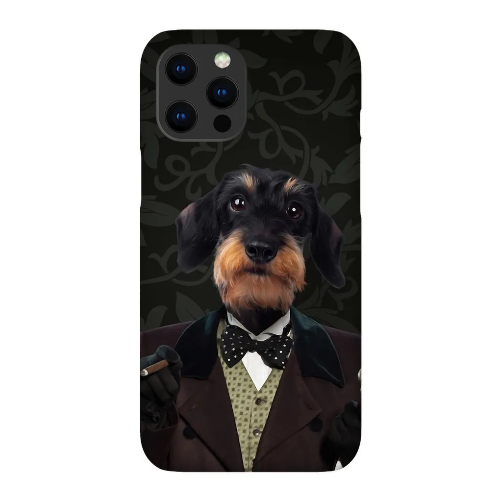 POLKA FACE CUSTOM PET PORTRAIT PHONE CASE