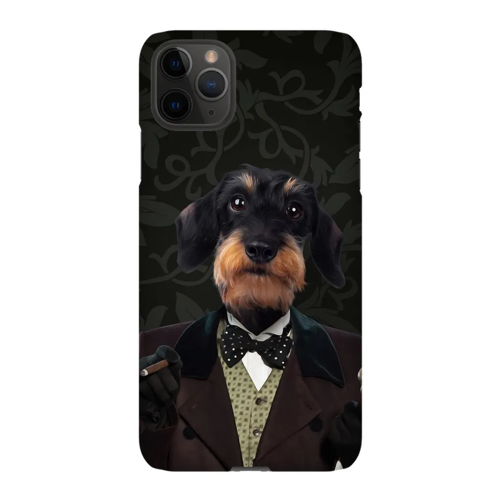 POLKA FACE CUSTOM PET PORTRAIT PHONE CASE