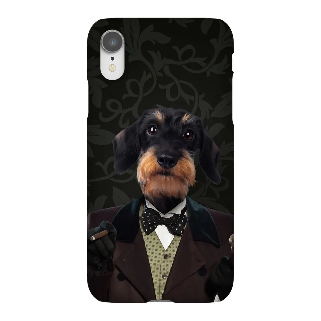 POLKA FACE CUSTOM PET PORTRAIT PHONE CASE