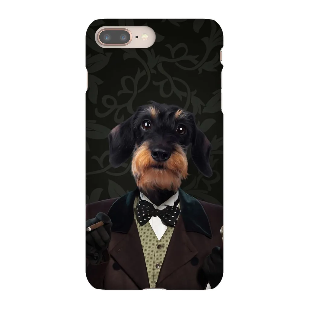 POLKA FACE CUSTOM PET PORTRAIT PHONE CASE