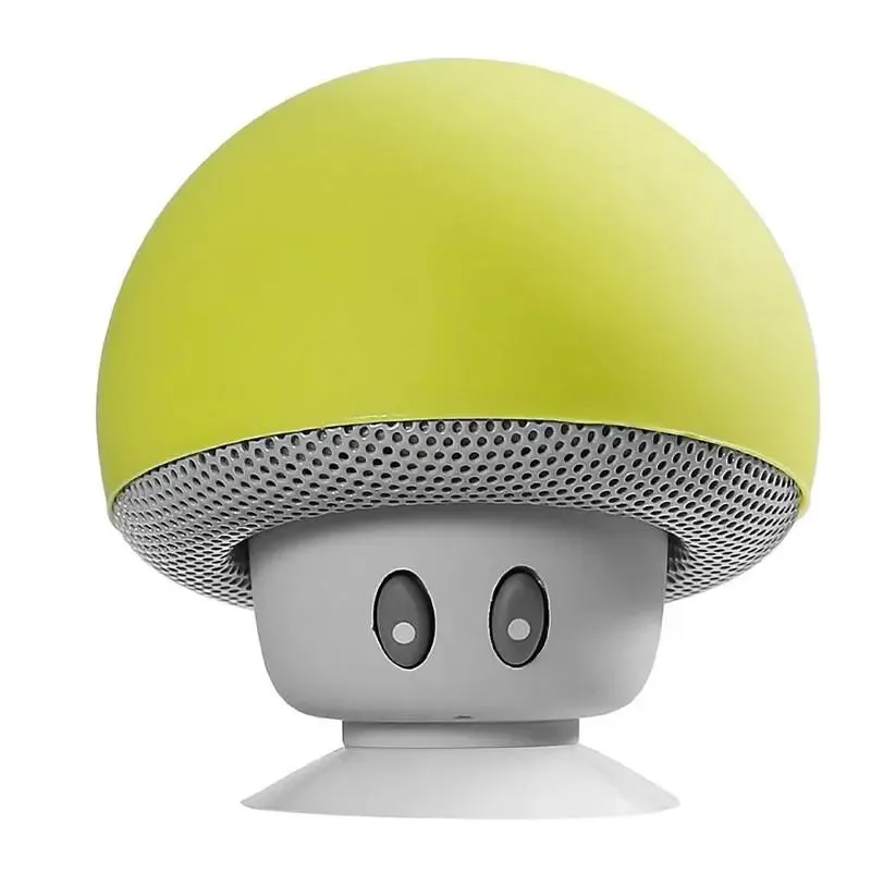 Portable Wireless Mushroom Bluetooth Speakers with Built-in Mic and Wireless Speakers