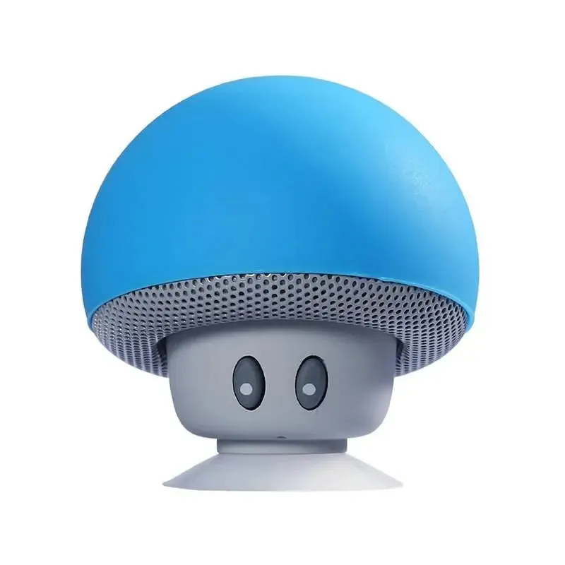 Portable Wireless Mushroom Bluetooth Speakers with Built-in Mic and Wireless Speakers