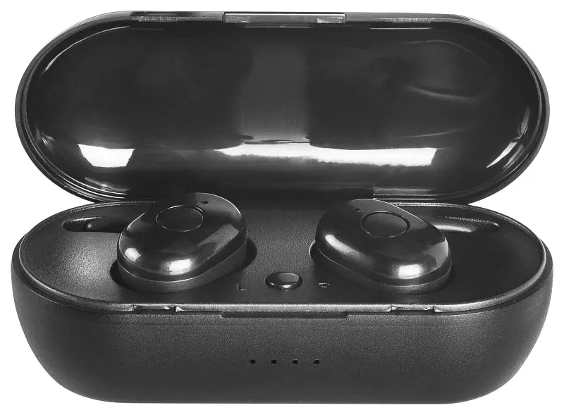 PowerZone KL-015BT Earbuds, Black :CD 1: QUANTITY: 1