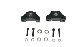 Precision Works Billet Engine Torque Mounts Black Edition - Honda B-Series B18 B20 B16