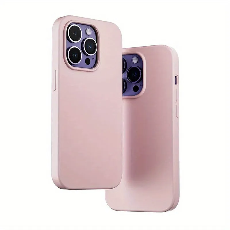 Premium Silicone Phone Case With Microfiber Lining for iPhone