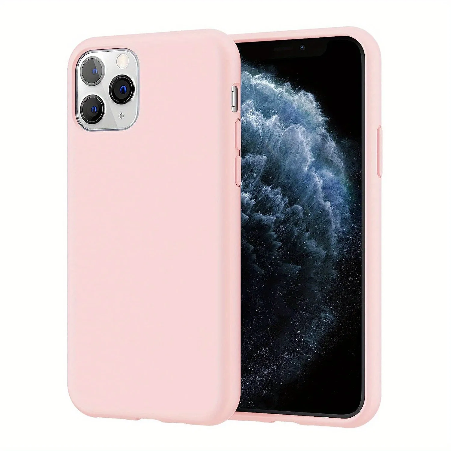 Premium Silicone Phone Case With Microfiber Lining for iPhone