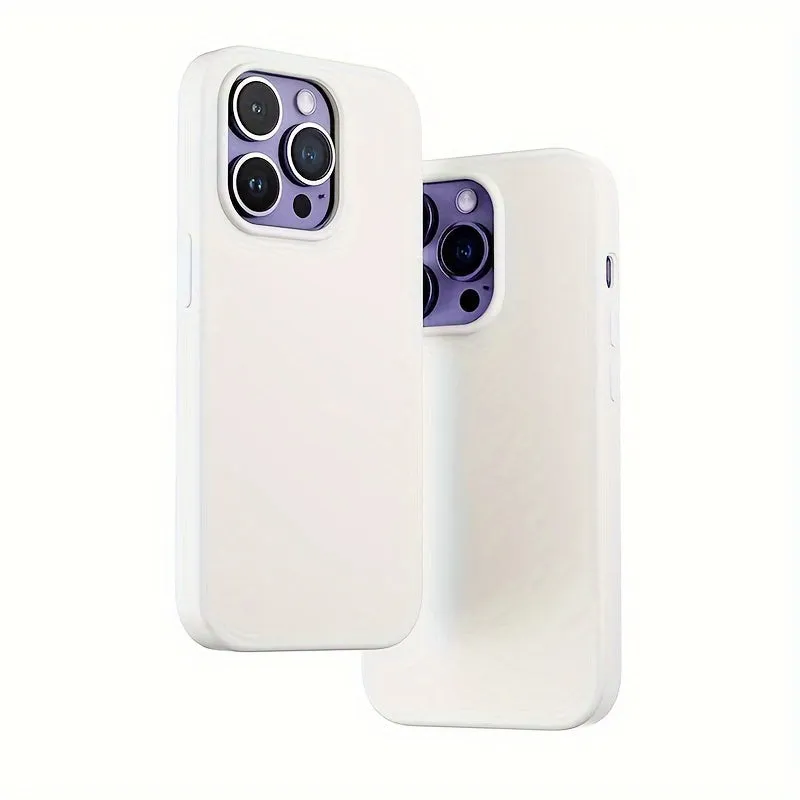 Premium Silicone Phone Case With Microfiber Lining for iPhone