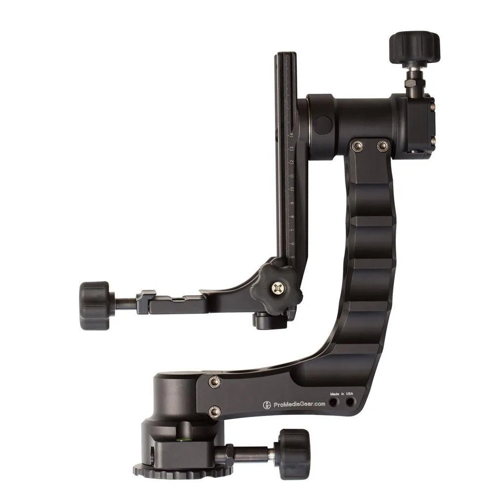 ProMediaGear Katana Gimbal Tripod Head - Black (open box)