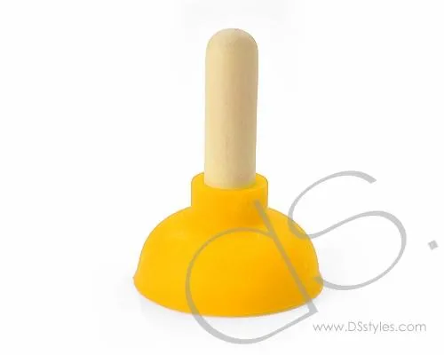 Pump Style iPhone Stand - Yellow