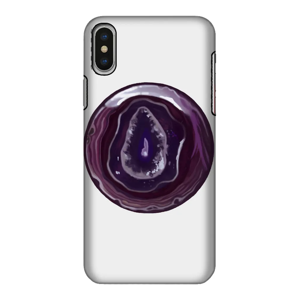 Purple Rock Fully Printed Tough Phone Case