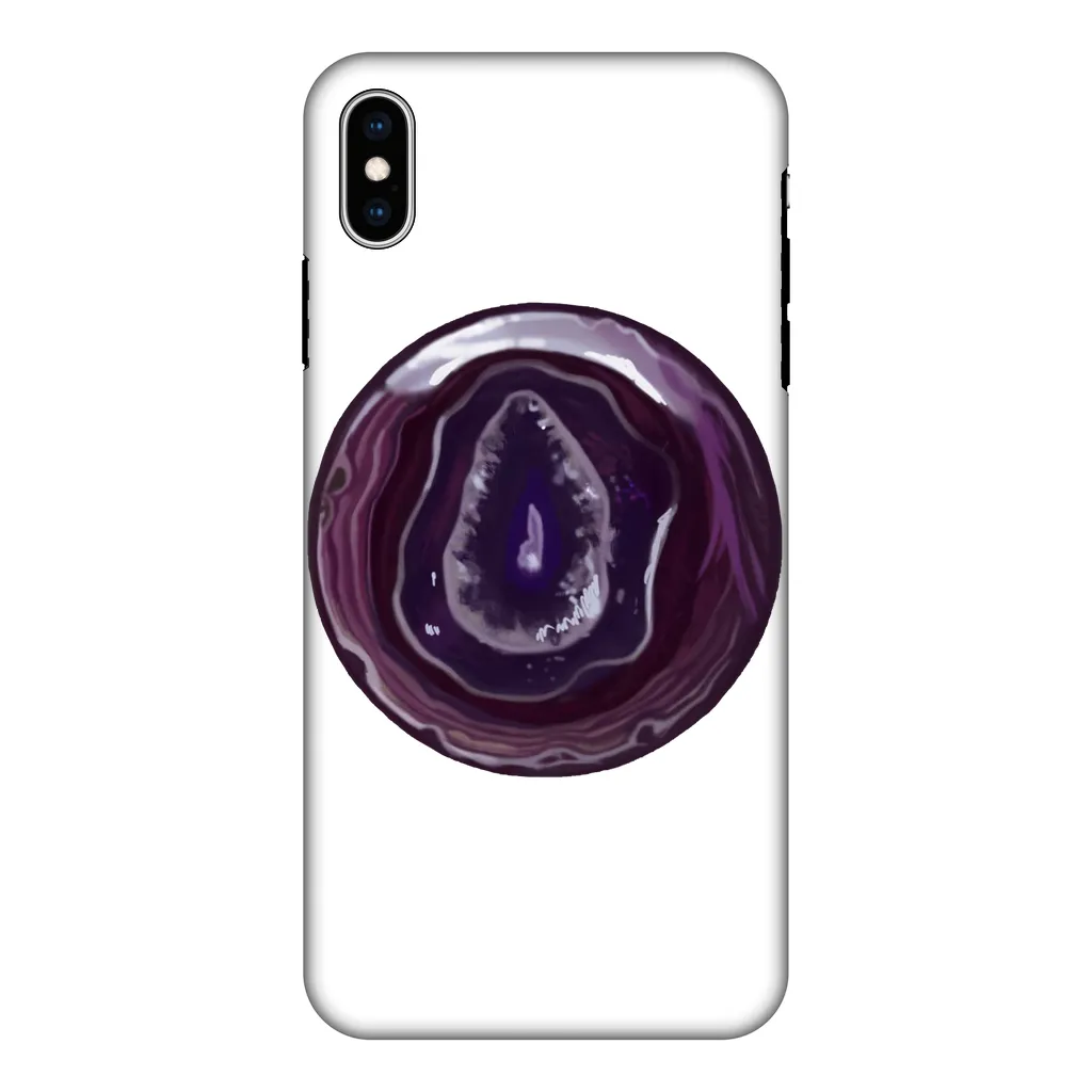 Purple Rock Fully Printed Tough Phone Case