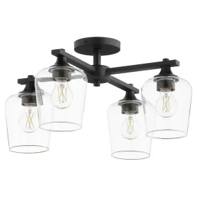 Quorum Veno 358-4-59 Ceiling Mount - Matte Black