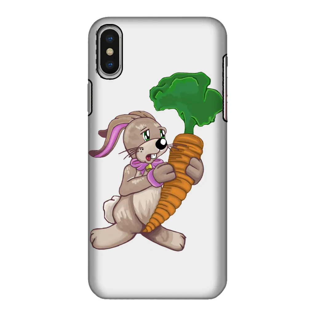 RabbitwithCarrot Fully Printed Tough Phone Case