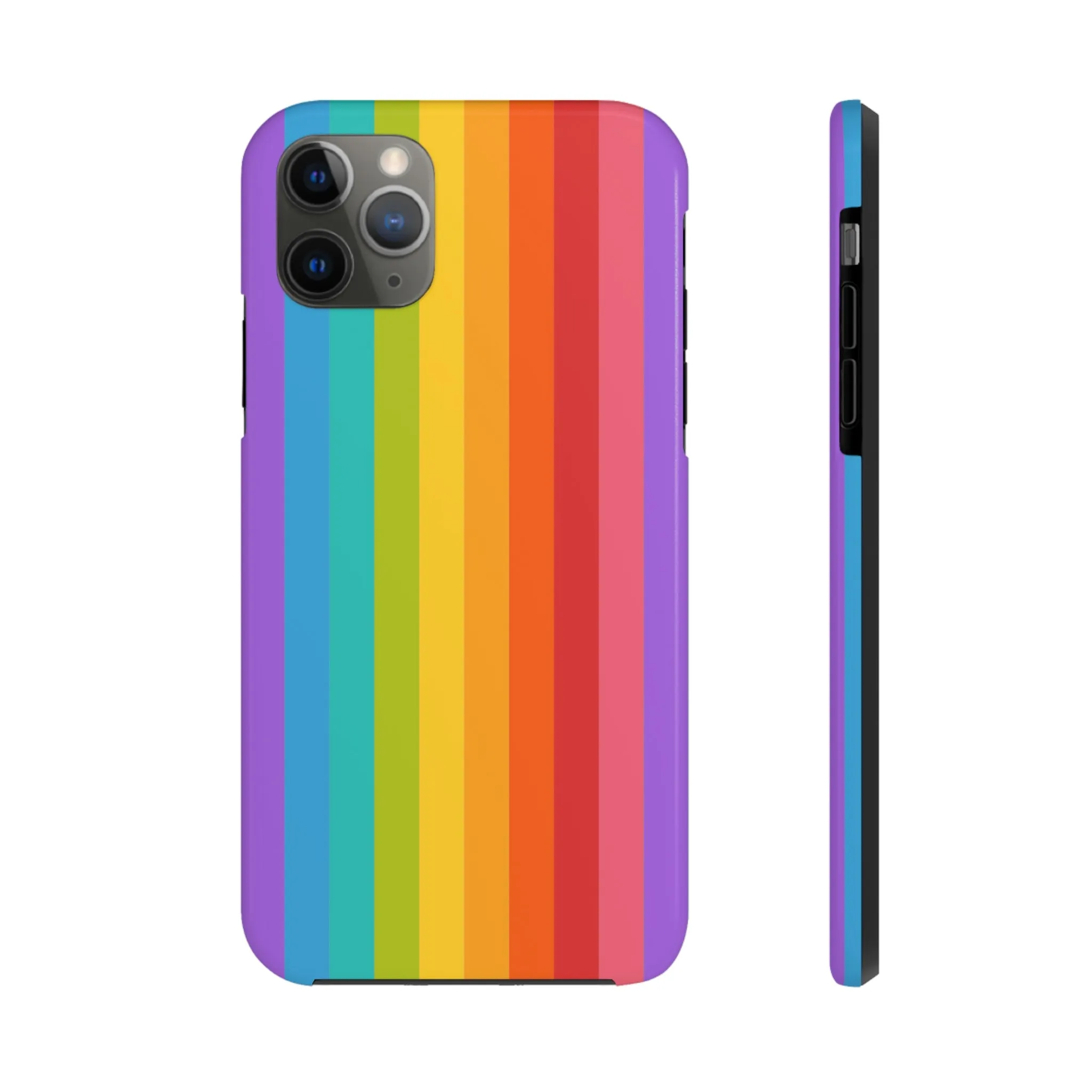 Rainbow iPhone 14 13 Pro Max Tough Case Mate, Colorful Cute Pride Aesthetic Iphone 12 11 Mini Se  X Xr Xs 8 Plus 7 6 Phone Cover Gift