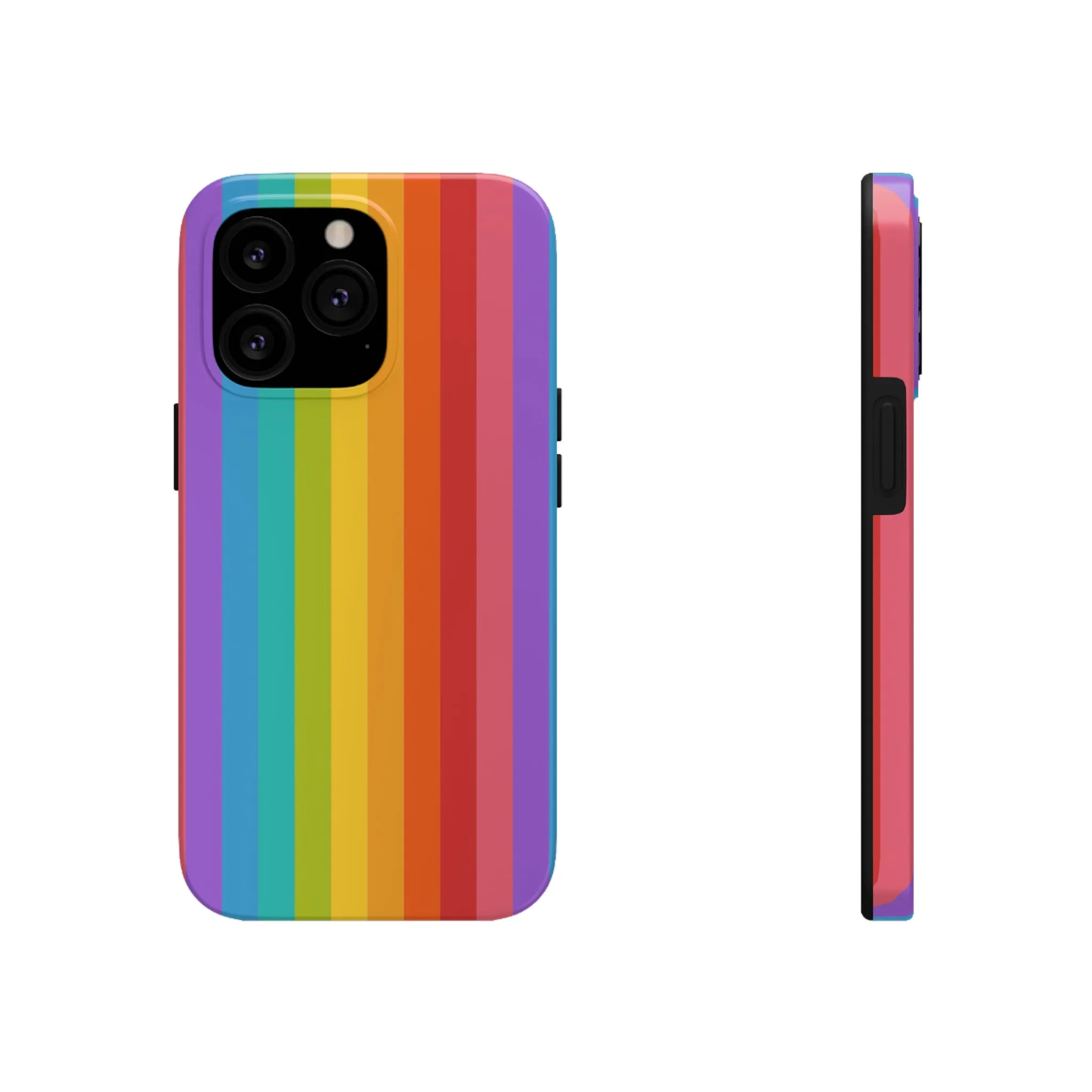 Rainbow iPhone 14 13 Pro Max Tough Case Mate, Colorful Cute Pride Aesthetic Iphone 12 11 Mini Se  X Xr Xs 8 Plus 7 6 Phone Cover Gift