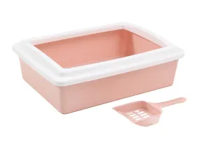 Rectangular box cat litter box