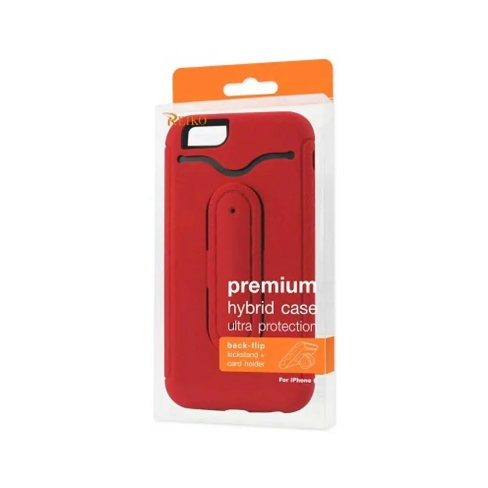 Reiko Multifunction Hybrid Case Iphone 6/6S 4.7Inch Red