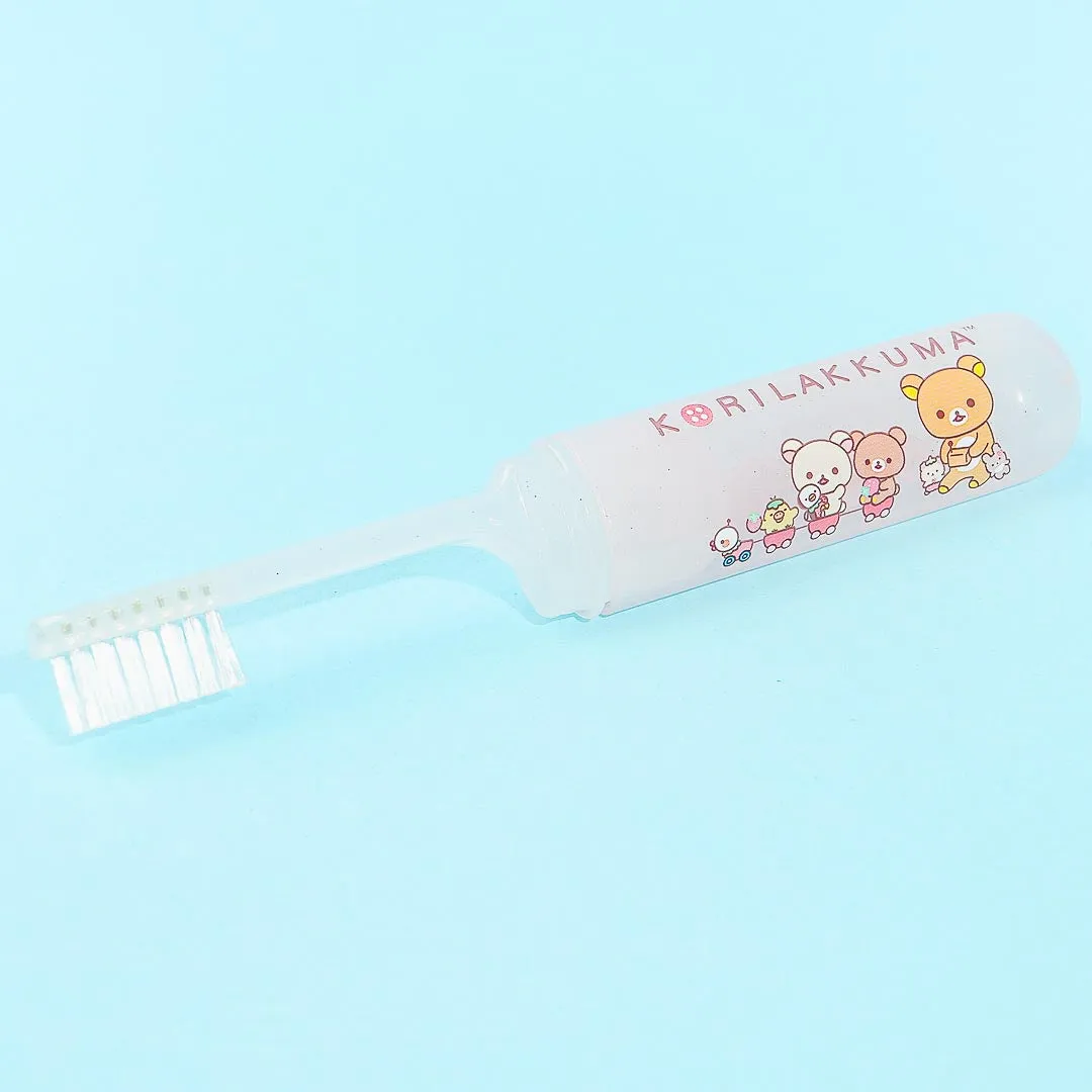 Rilakkuma Full of Strawberry Day Toothbrush Set