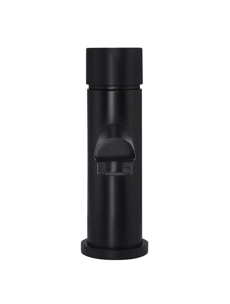 Round Pinless Basin Mixer - Matte Black