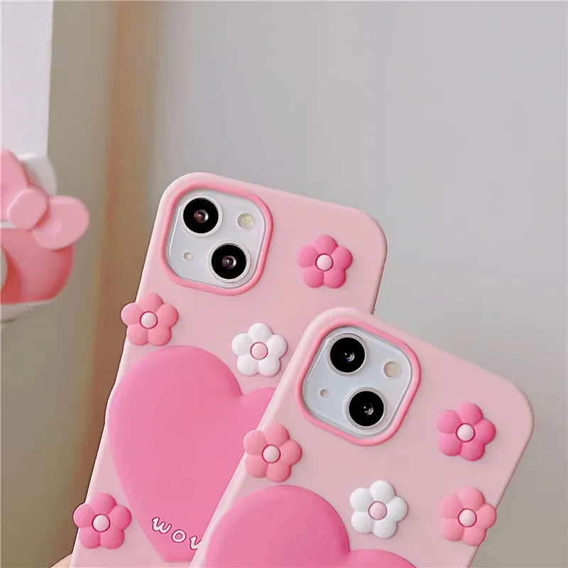 Sakura Heart iPhone Case