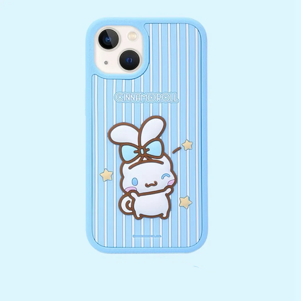 Sanrio Silicone Full Protect Phone Case | Hello Kitty My Melody Kuromi Cinnamoroll - iPhone Case 13 14 15 Pro Promax